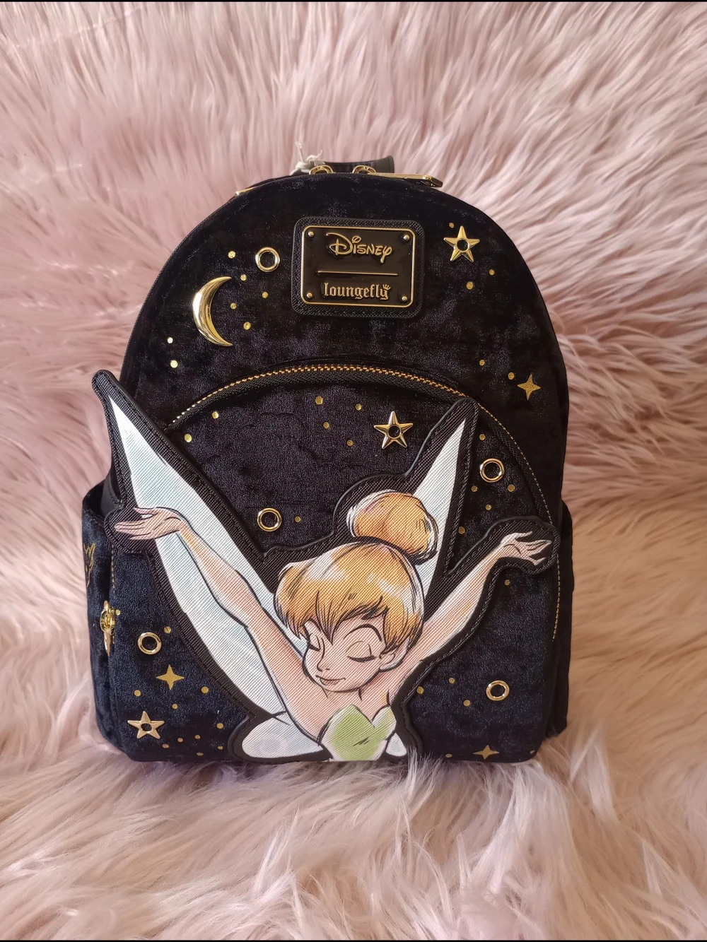 Tinker Bell Pixie Dust Velvet Mini Backpack